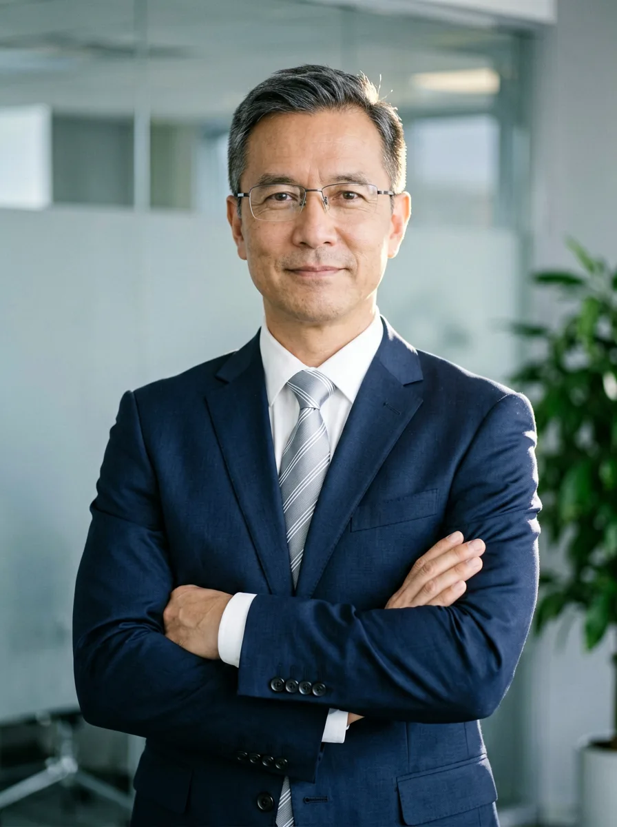 Mediator im Gespräch, ruhige Atmosphäre.