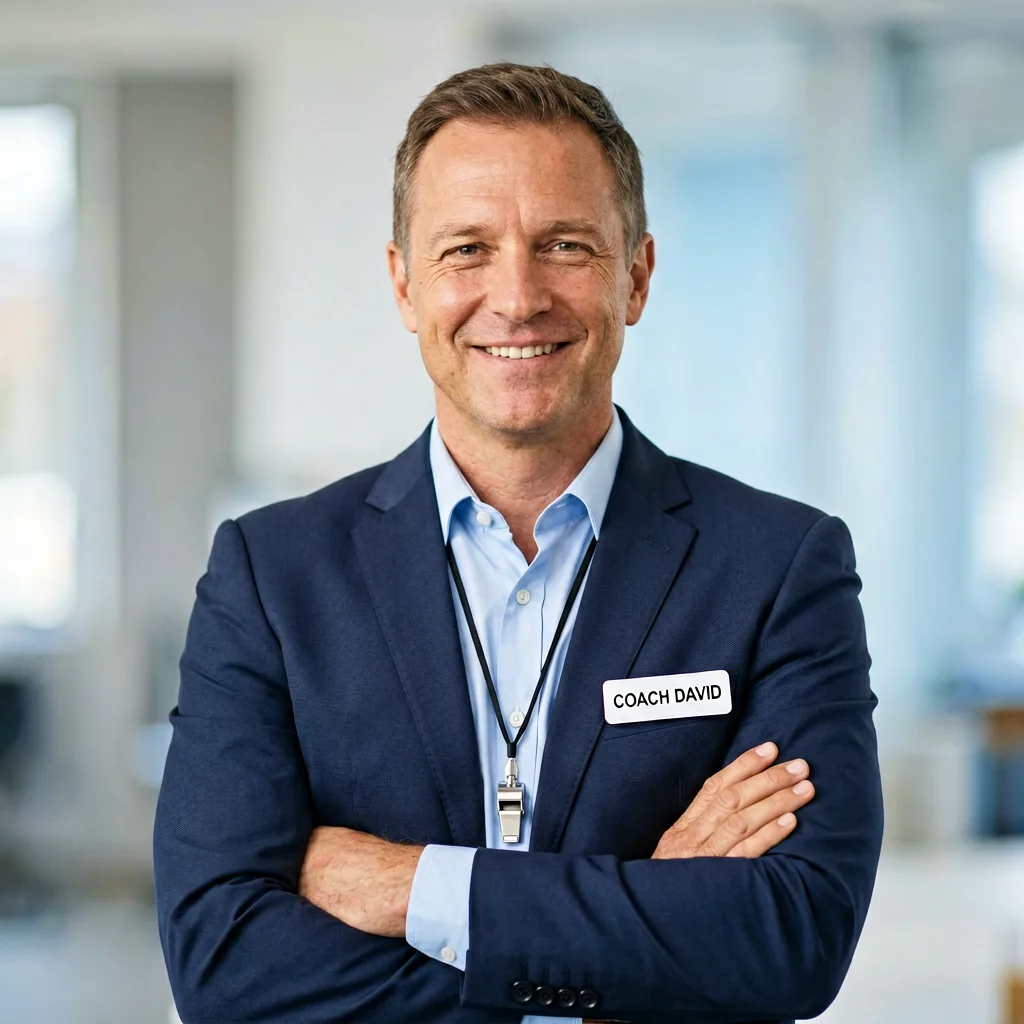 Porträt eines freundlichen Nachhilfelehrers