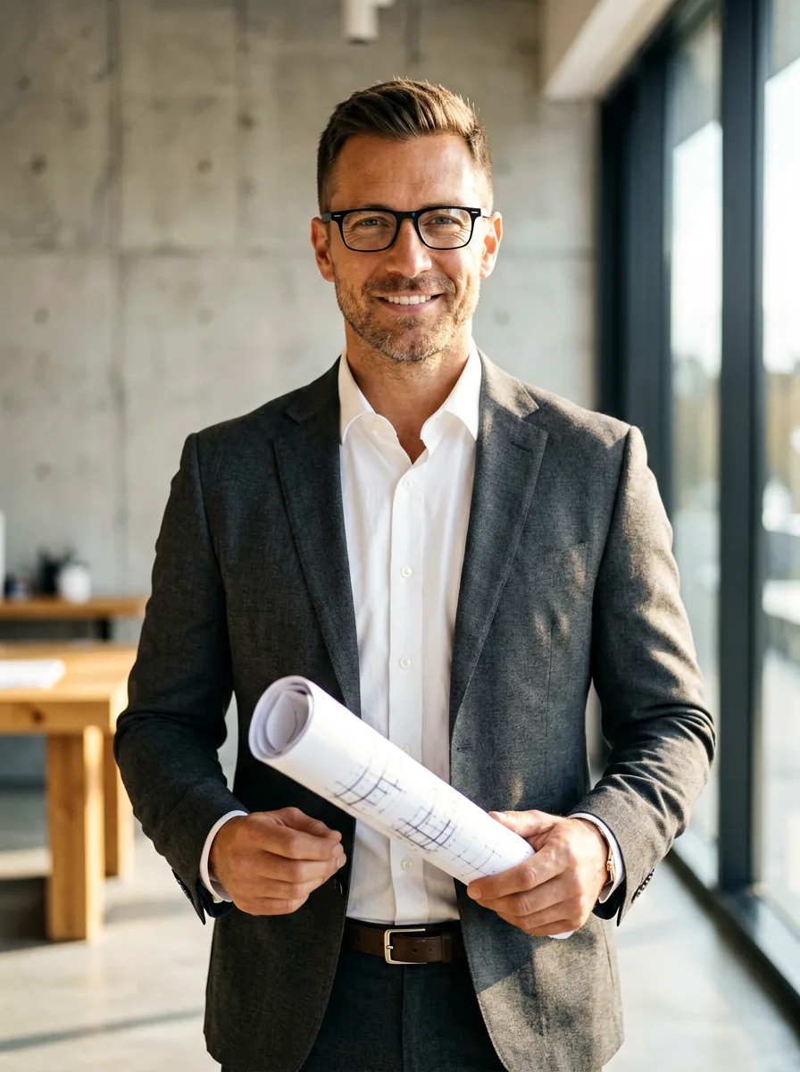 Portrait Lukas Brendle, freier Architekt aus Gaggenau