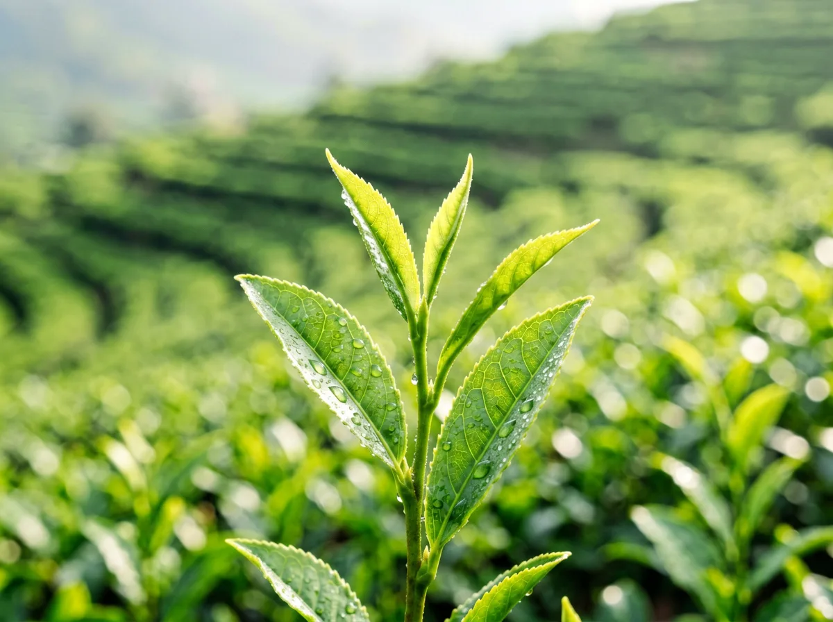 Morgentau, Grüner Sencha