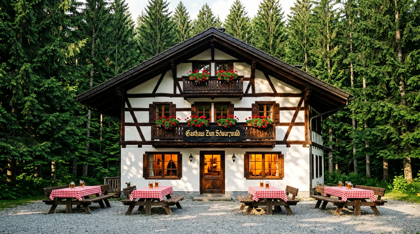 Pension Haus am Wald — Außenansicht im südlichen Schwarzwald