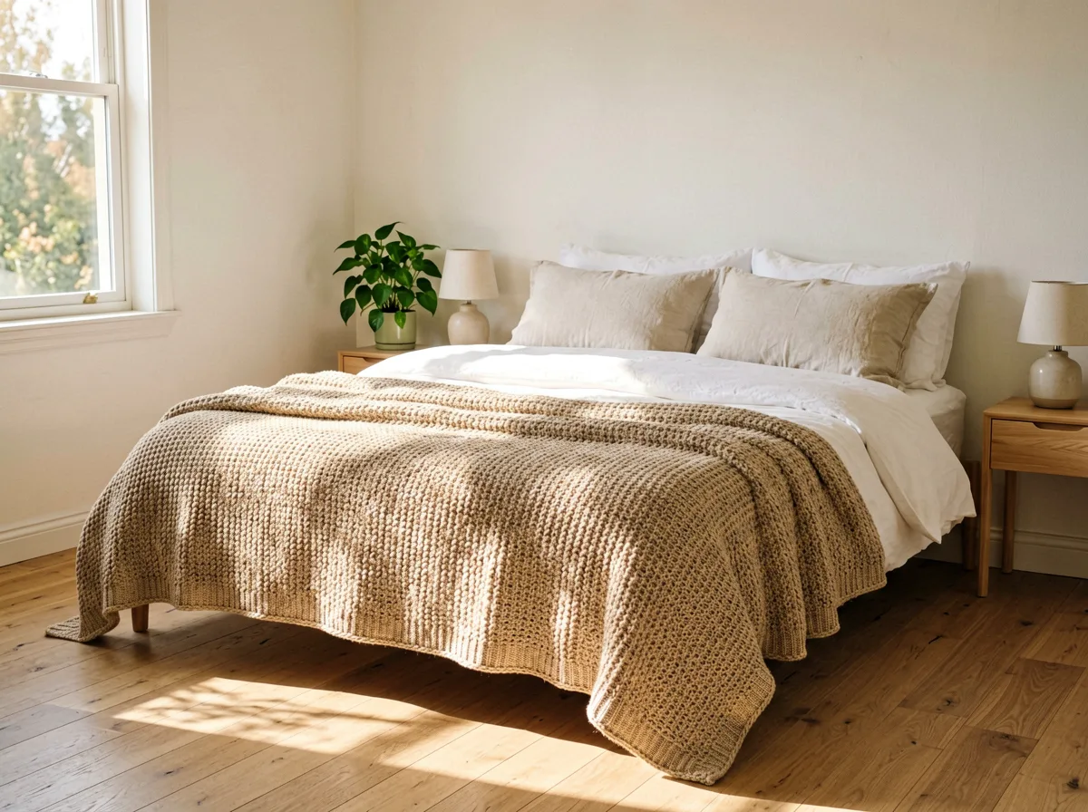 Warm beleuchtetes, ruhiges Zimmer als Symbol für Vorbereitung auf die Geburt
