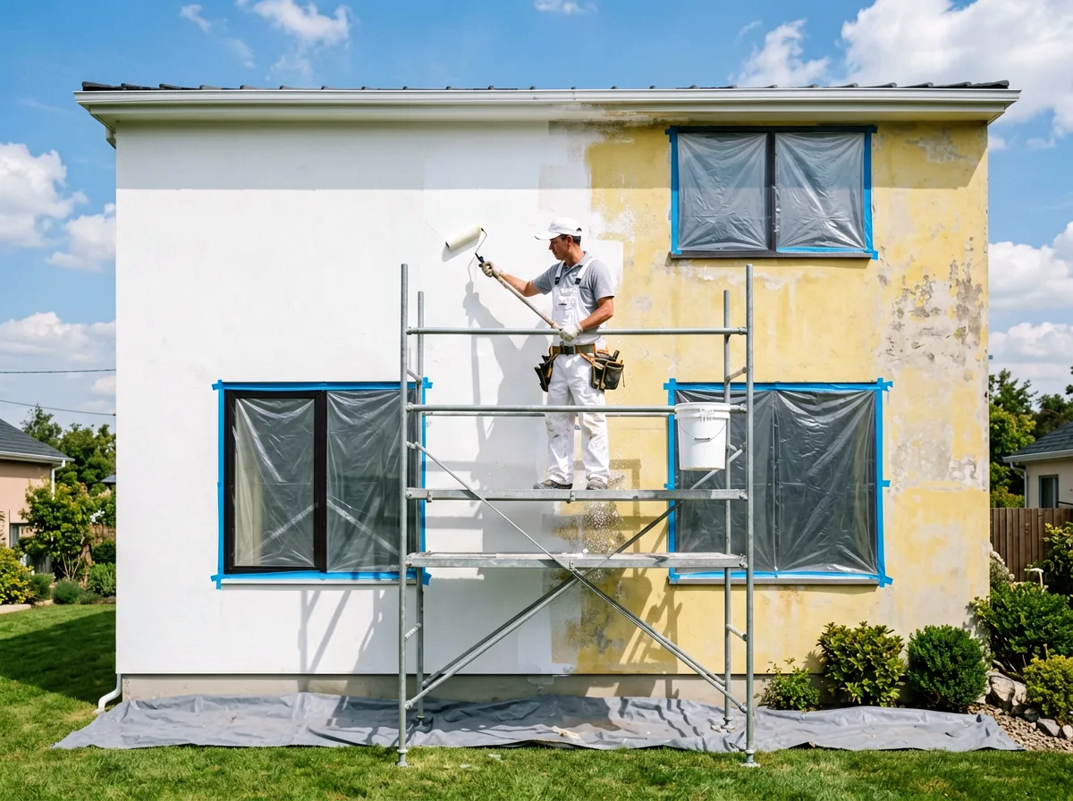 Fassade aufgefrischt