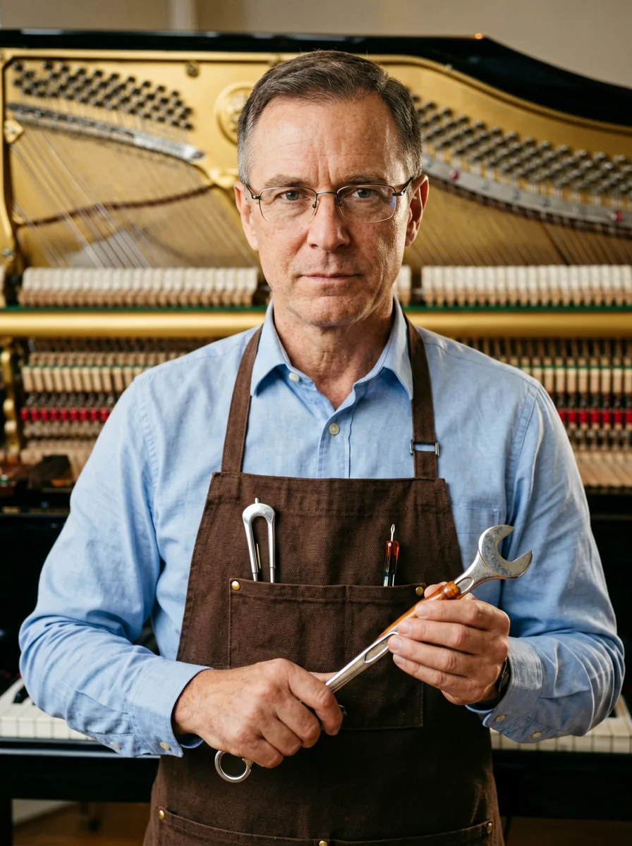 Portrait Henrik Brauner, Klavierstimmer aus Berlin