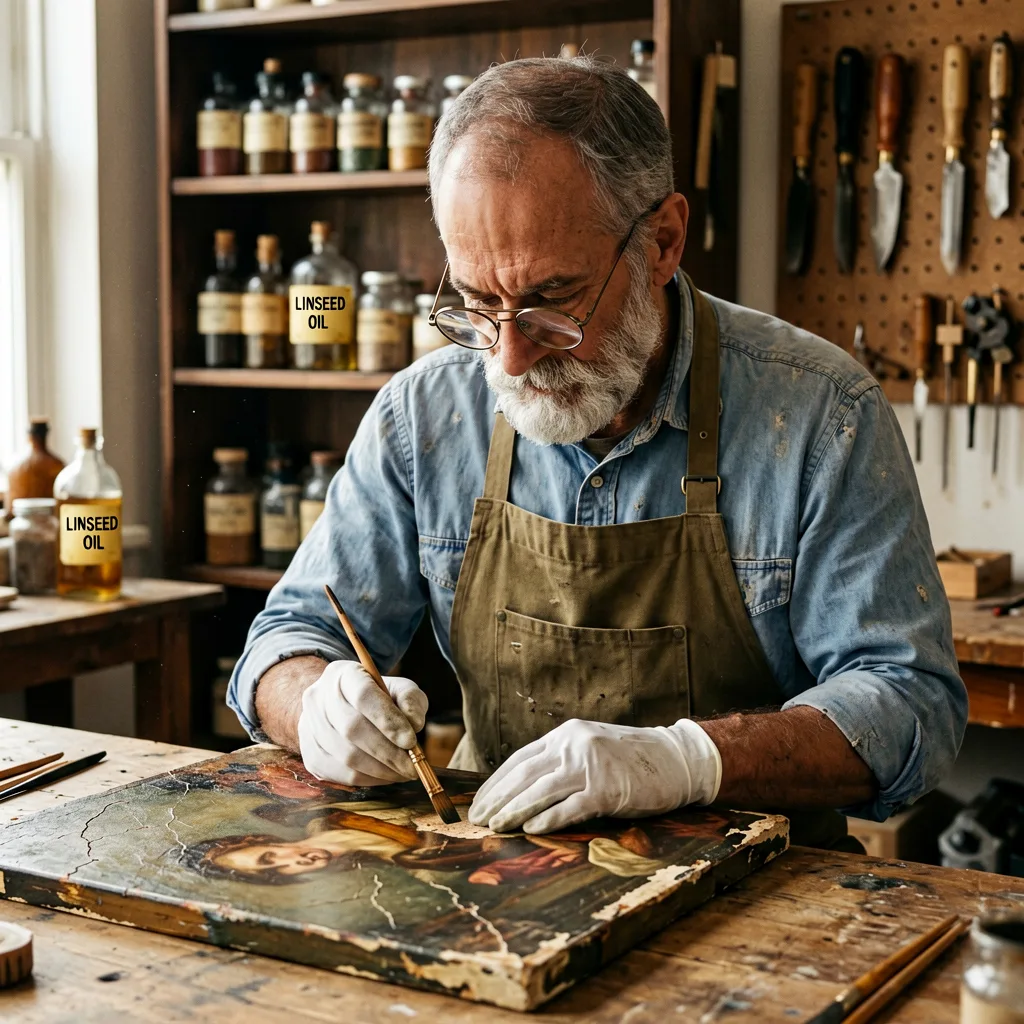 Andreas Köhler in seinem Atelier